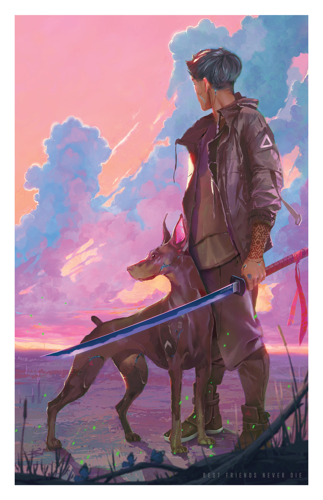 Best Friends Never Die Print