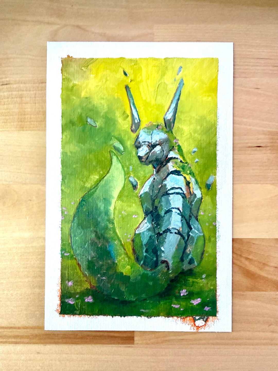 Sacred Stone Fox in Field