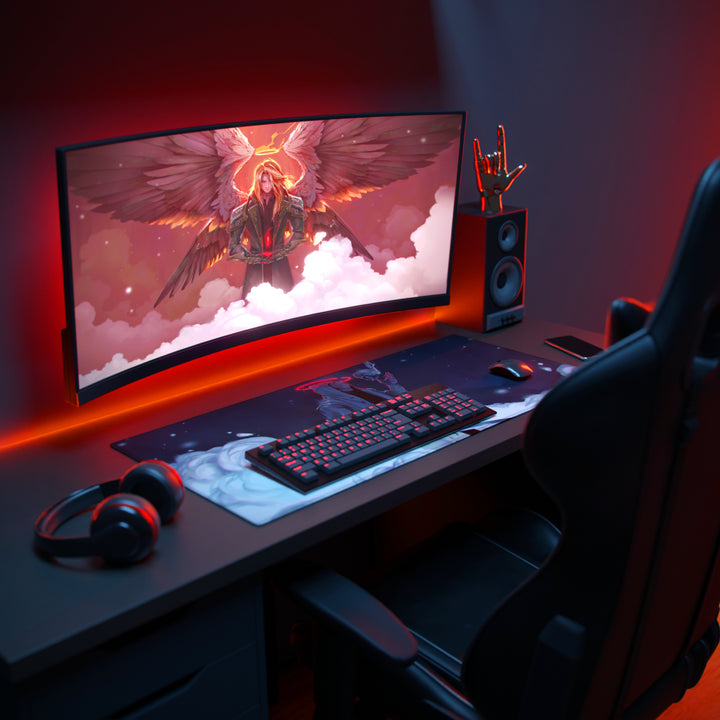 Darkness XXL Desk Mat