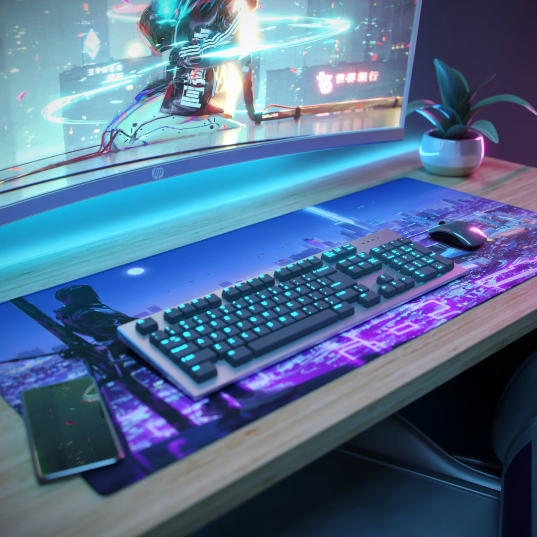 Neon XXL Desk Mat